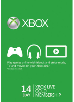Xbox LIVE Gold 14 дней (Пробная) Карта подписки